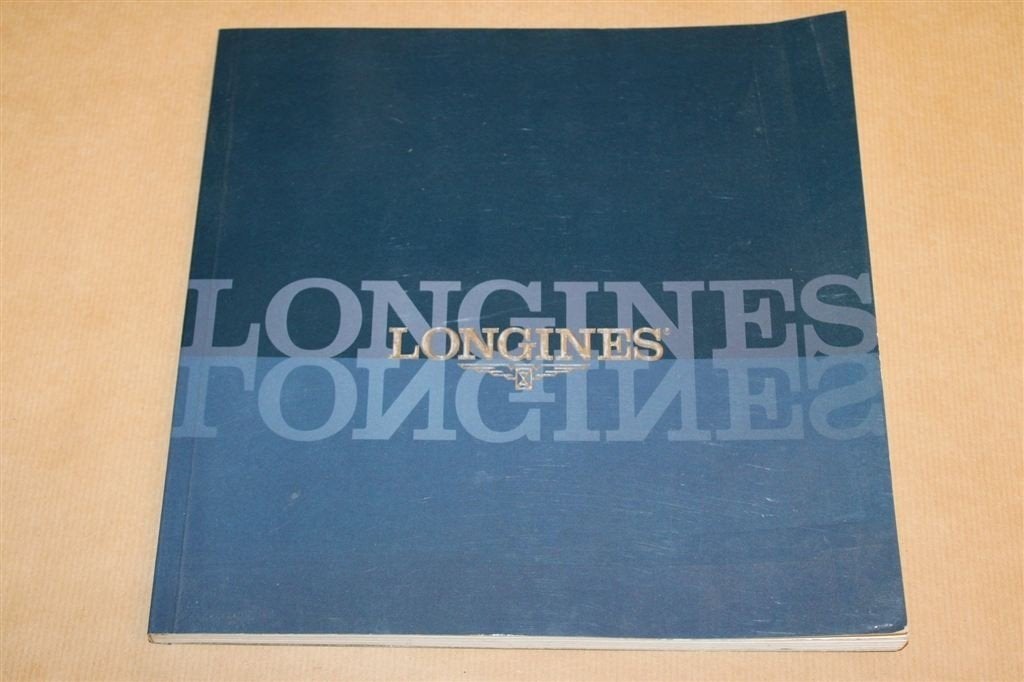 Longines 2007-2008 — Horlogecatalogus + Prijslijst, Ophalen of Verzenden, Gelezen, Mode algemeen
