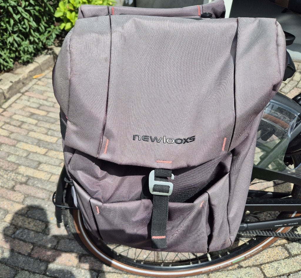 Dubbele Fietstassen merk NEW Looxs Mik systeem, Ophalen, Gebruikt, New Looxs