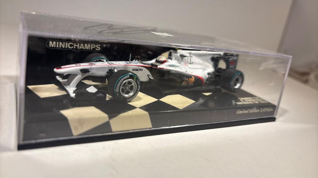 F1 sauber c29 k.kobayashi japanse gp 2010 minichamps, Auto, Ophalen of Verzenden, MiniChamps, A