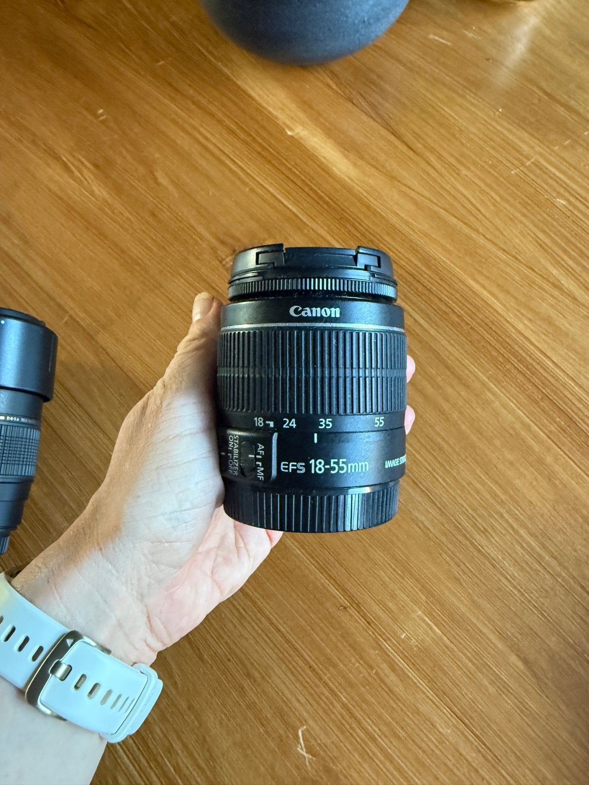 Canon EF-S 18-55mm IS lens – nette staat, Audio, Tv en Foto, Fotografie | Lenzen en Objectieven, Canon, Zo goed als nieuw, Standaardlens
