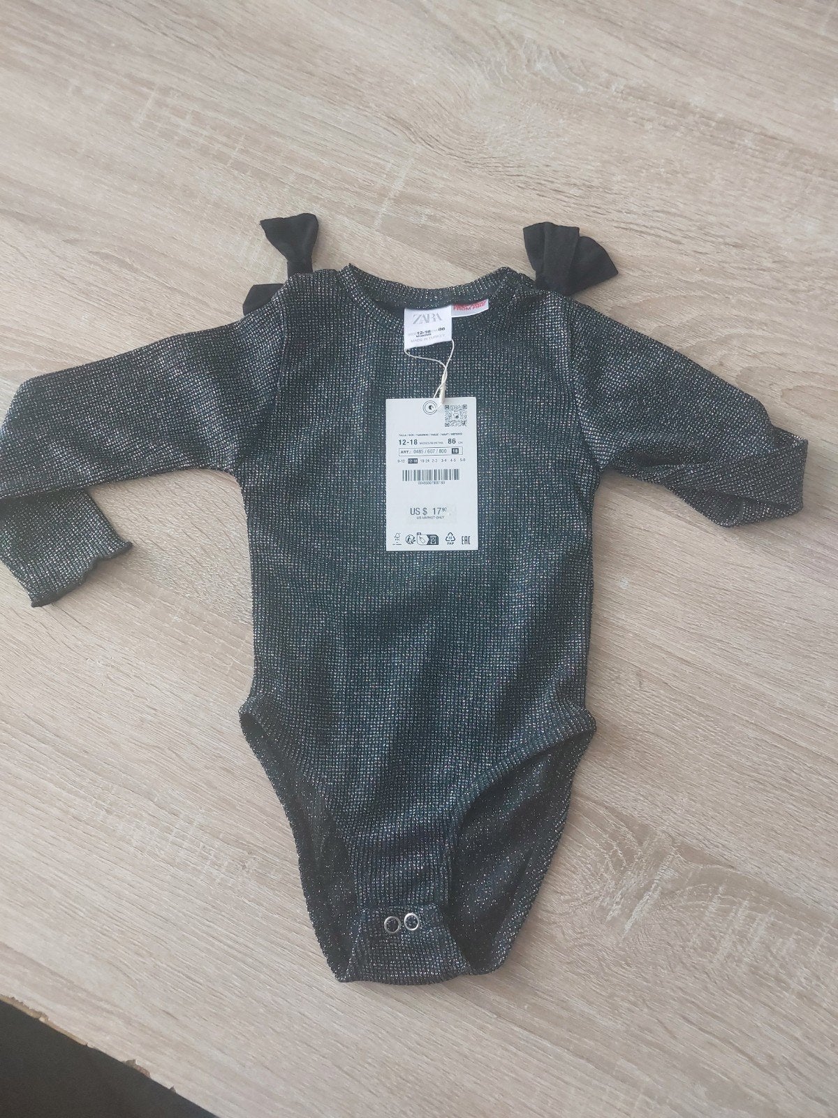 Glitterromper maat 86, Nacht- of Onderkleding, Meisje, Nieuw, Ophalen of Verzenden