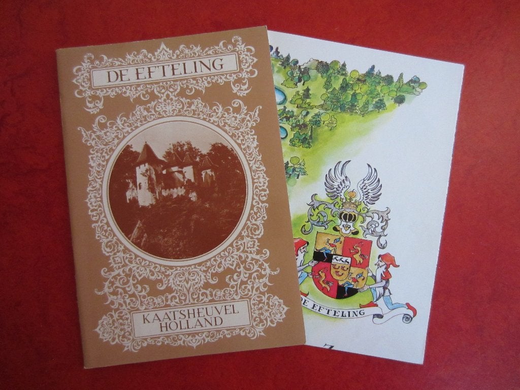 Efteling - Jaarboekje 1973 met plattegrond, Verzamelen, Efteling, Ophalen of Verzenden, Gebruikt, Overige typen