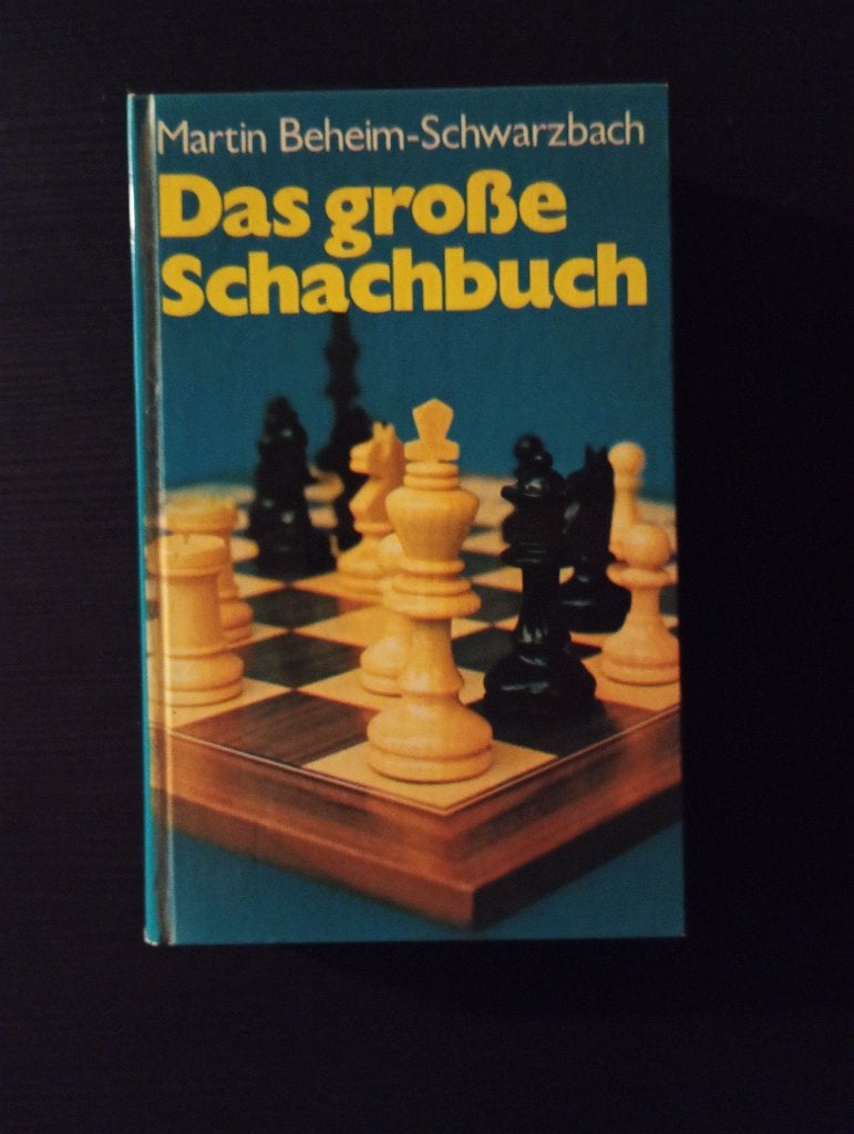 Das grosse schach buch, Ophalen of Verzenden, Minder dan 500 stukjes, Zo goed als nieuw, Schaken