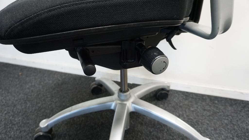 RH Logic 300 Bureaustoelen | Zwarte Stof | Ergonomisch, Huis en Inrichting, Gebruikt, -, Zwart, -