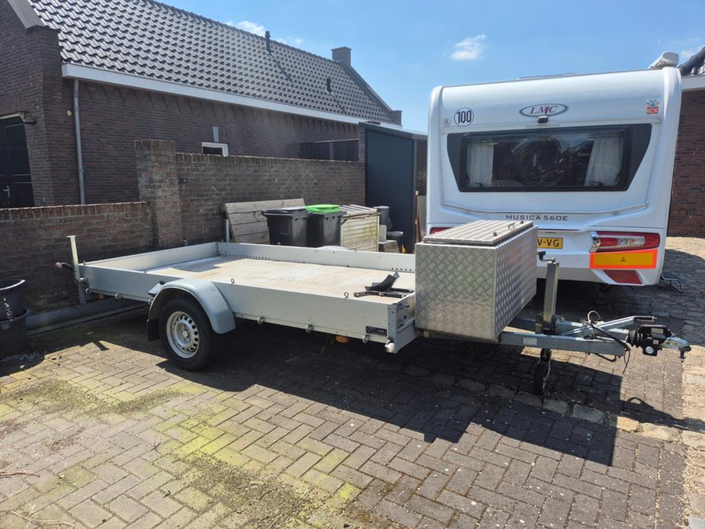 ANSSEMS AMT 1200 Plateau motor autoambulance, Auto diversen, Aanhangers en Bagagewagens, Ophalen, Zo goed als nieuw