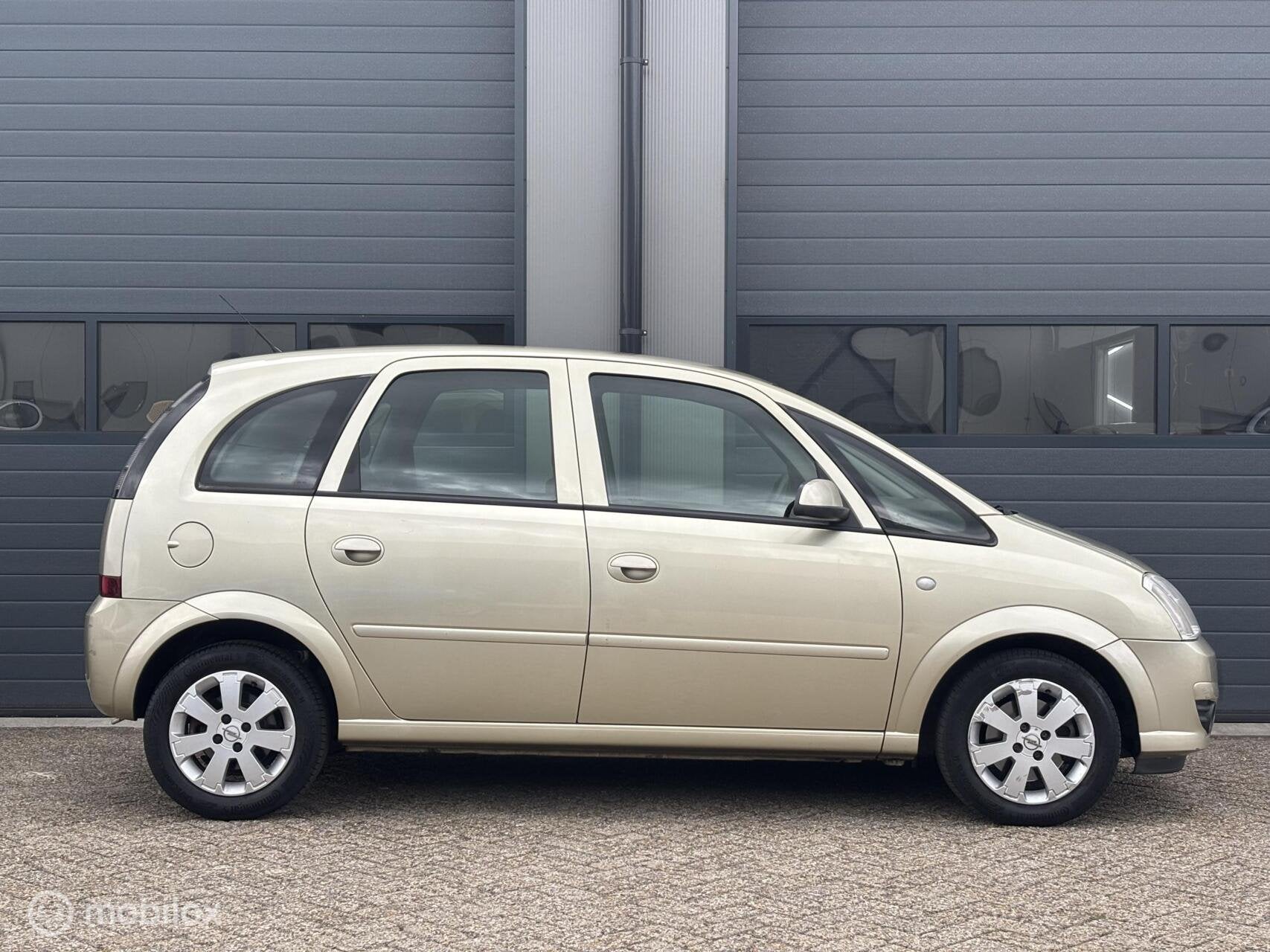 Opel Meriva 1.6-16V Temptation BWJ 2007/AUTOMAAT, 15 km/l, 4 cilinders, Beige, Origineel Nederlands
