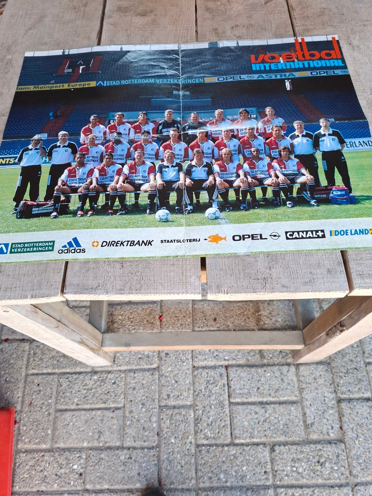 Feijenoord, Ophalen, Zo goed als nieuw, Poster, Plaatje of Sticker