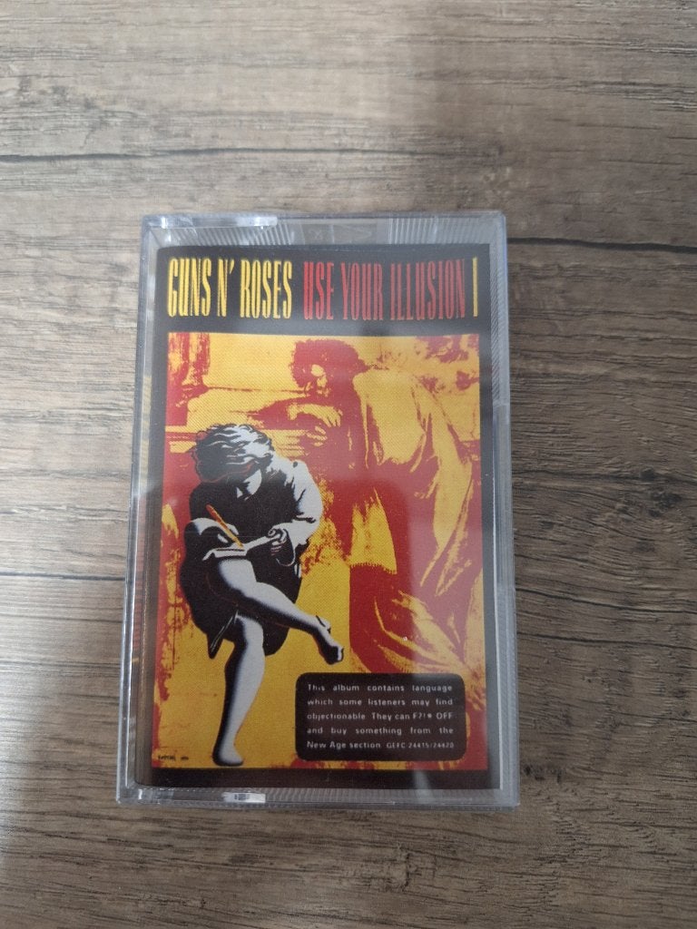 Casette Guns N Roses Use your illusion Part 1 1991 sealed, Cd's en Dvd's, Cassettebandjes, Ophalen of Verzenden, Nieuw in verpakking
