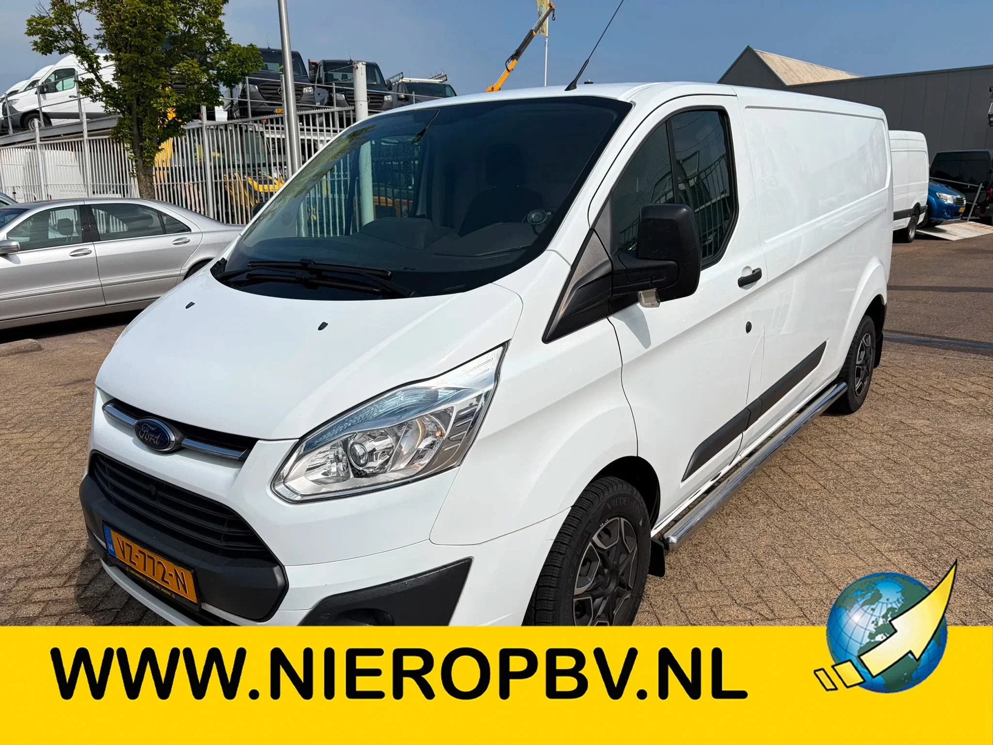 Ford Transit Custom 2.2TDCI L2H1 Airco Cruise control Trekha, Auto's, Euro 5, 101 pk, Gebruikt, 4 cilinders