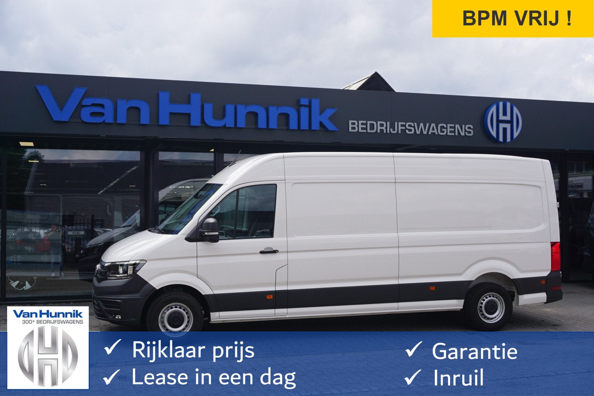 Volkswagen Crafter 35 2.0 TDI 140 L4H3 Airco, Cruise, Gev. S, Auto's, Bestelauto's, Gebruikt, 4 cilinders, Met garantie (alle)