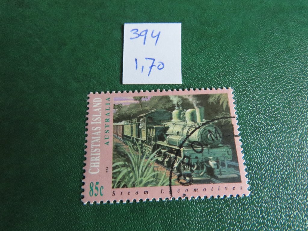 australie christmas island 394, Ophalen of Verzenden, Gestempeld