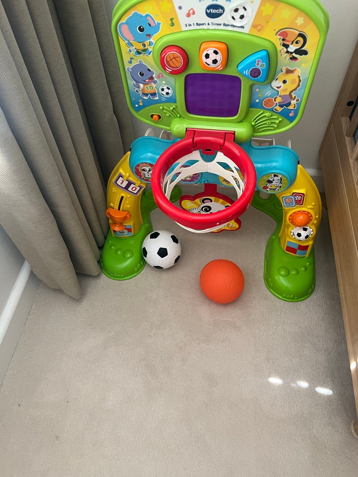 VTech 3-in-1 Sport & Score Speelmat, Ophalen, Zo goed als nieuw, Overige typen, Met licht