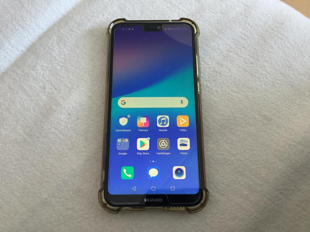 huawei p20 lite blauw simlock vrij duo sim voor 2 simkaarten, Ophalen, Blauw, Zo goed als nieuw, Zonder simlock