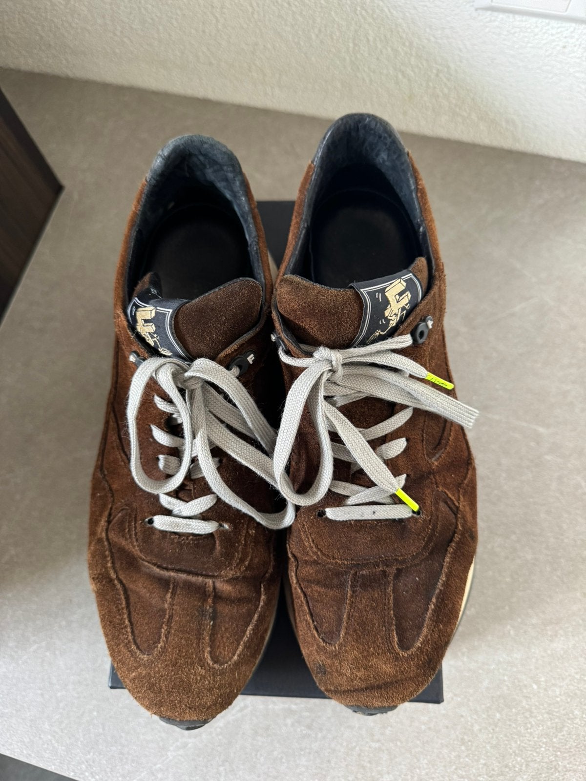 Floris van Bommel maat  8 (42) Sneakers, Ophalen of Verzenden, Zo goed als nieuw, Bruin