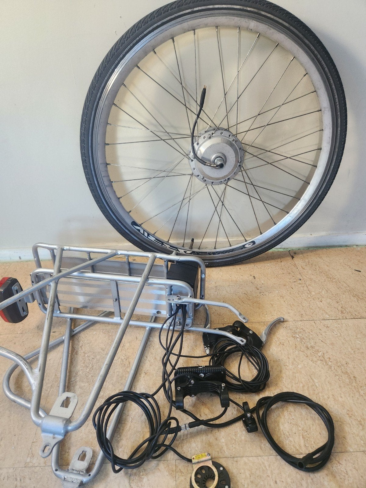 Stella milano onderdelen voorwielmotor controller 250w 6pin, Elektrische fiets, Stella, Ophalen of Verzenden, Zo goed als nieuw