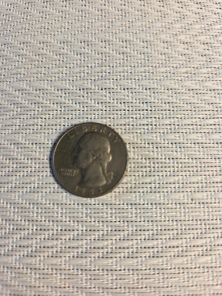 Amerikaanse Quarter Dollar munt 1983, Ophalen of Verzenden, Losse munt