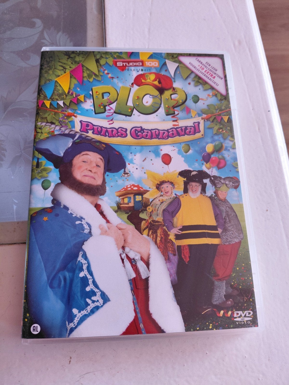 Kabouter Plop - Prins Carnaval dvd. Studio 100., Gebruikt, Alle leeftijden, Ophalen of Verzenden, Komedie