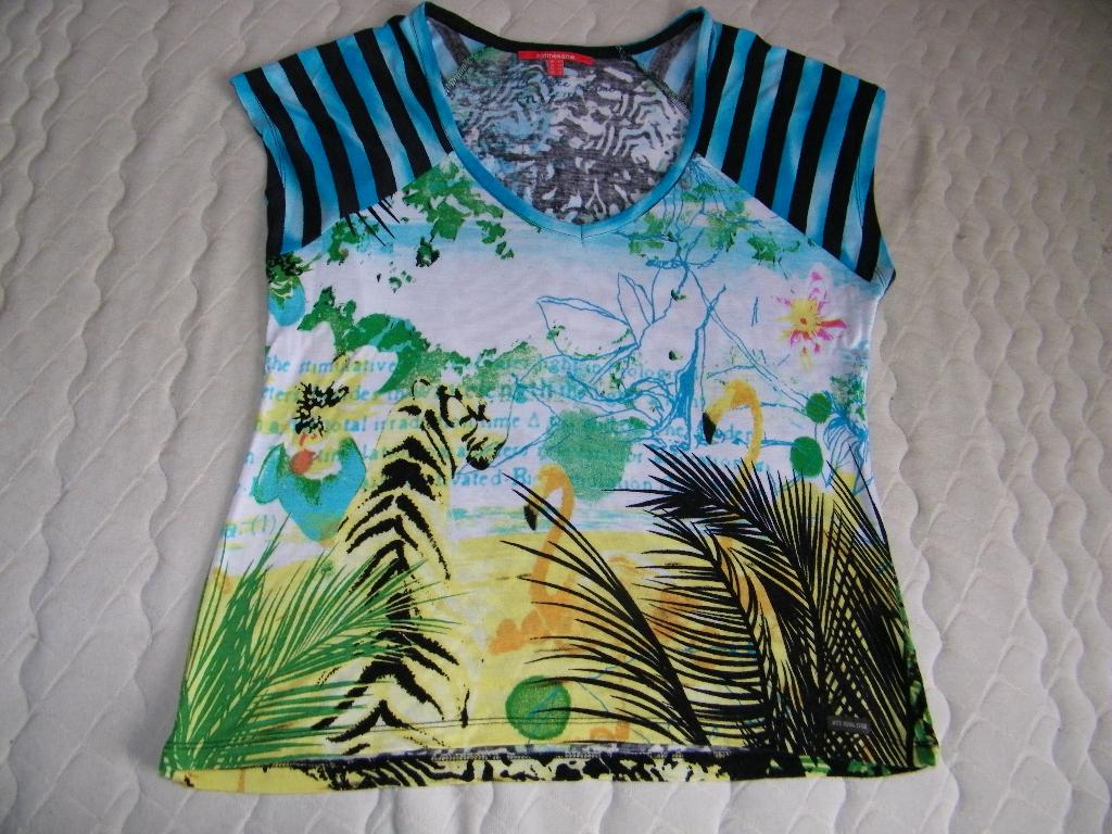 Shirt dames van Notthesame maat 38, Maat 38/40 (M), Blauw, Ophalen of Verzenden, Korte mouw