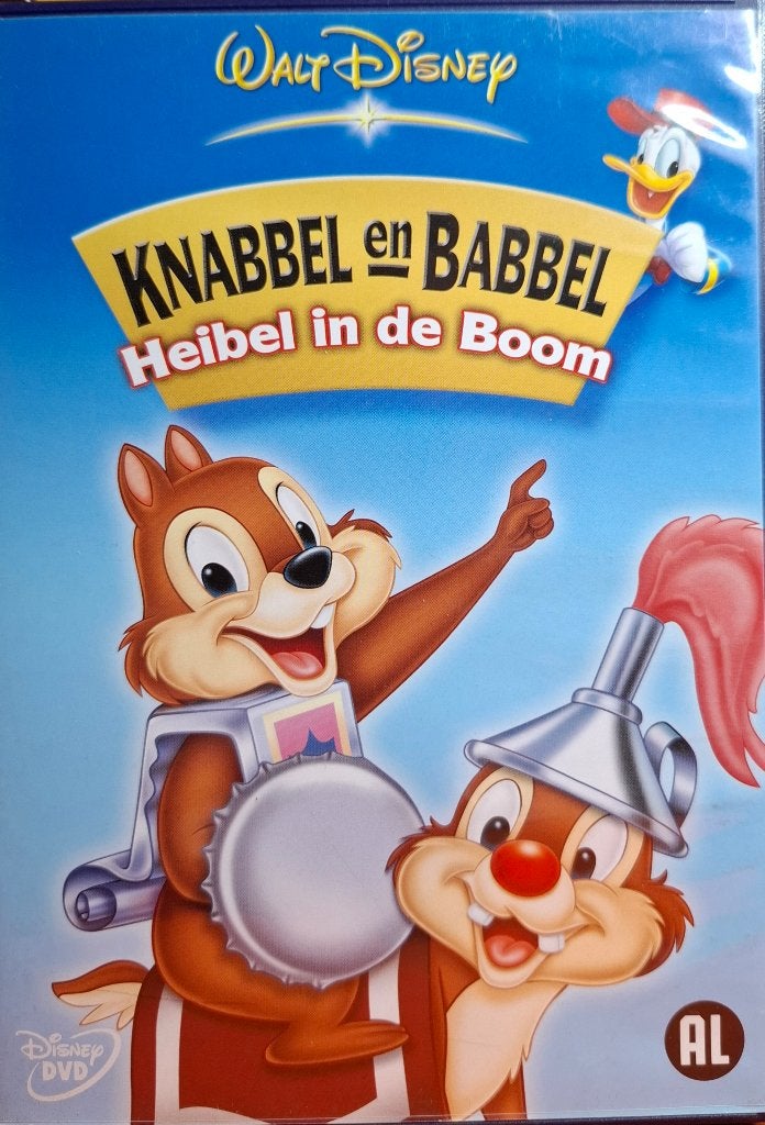 Knabbel en Babbel: Heibel in de Boom - Disney DVD, Inclusief DVD, Animatie, Ophalen of Verzenden, Zo goed als nieuw