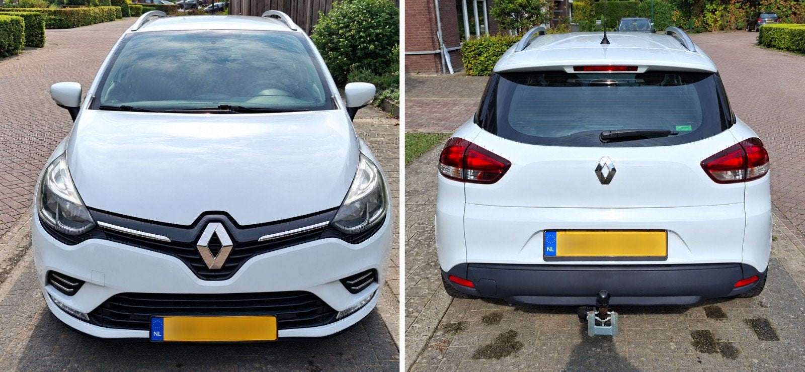 Renault Clio Estate 0.9TCe met trekhaak., Voorwielaandrijving, Start-stop-systeem, Wit, Stationwagon