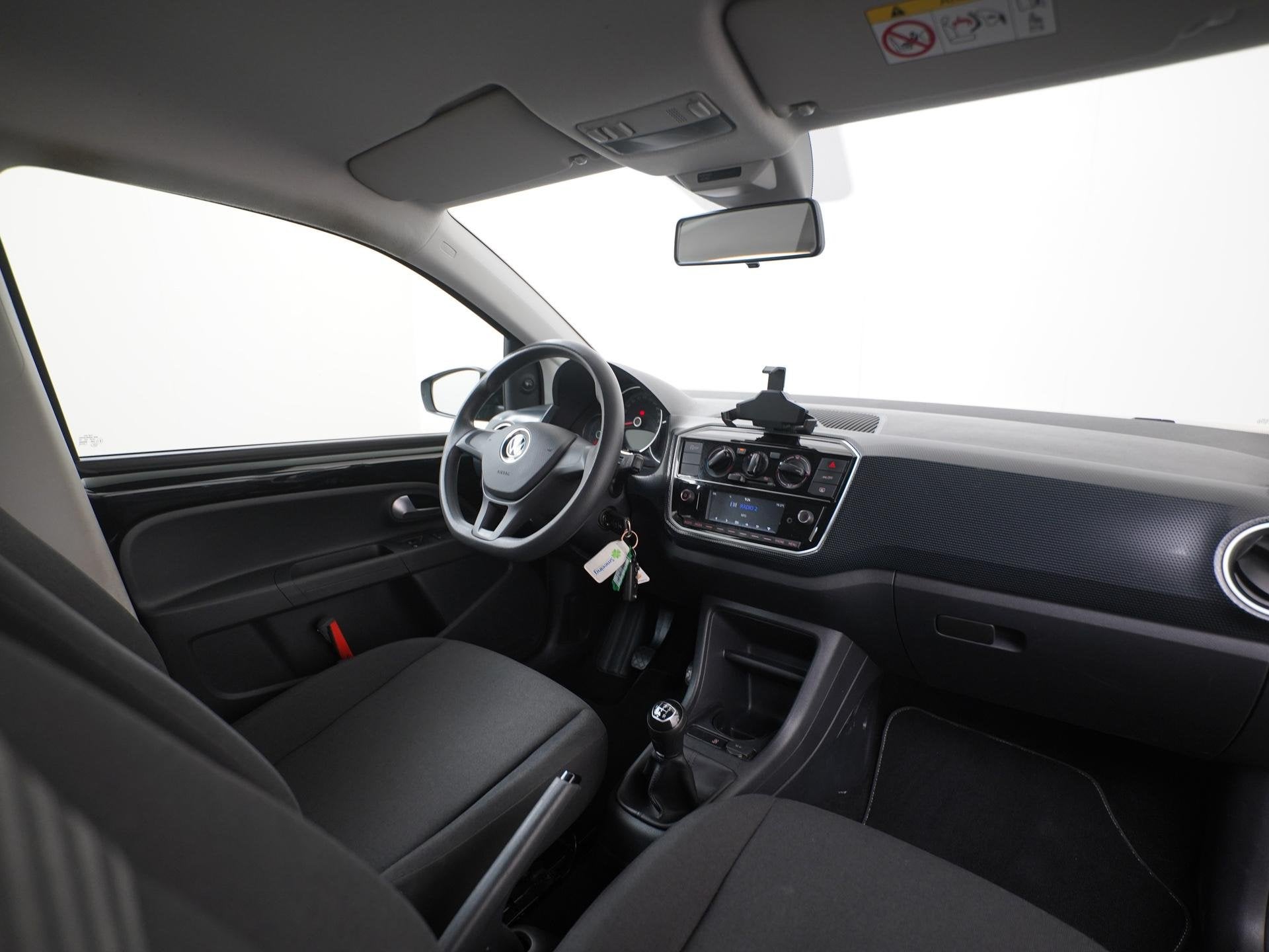 Volkswagen Up! 1.0 | Airco | Bluetooth | Zondag Open!, Auto's, 12 maanden, Stof, Gebruikt, 4 stoelen