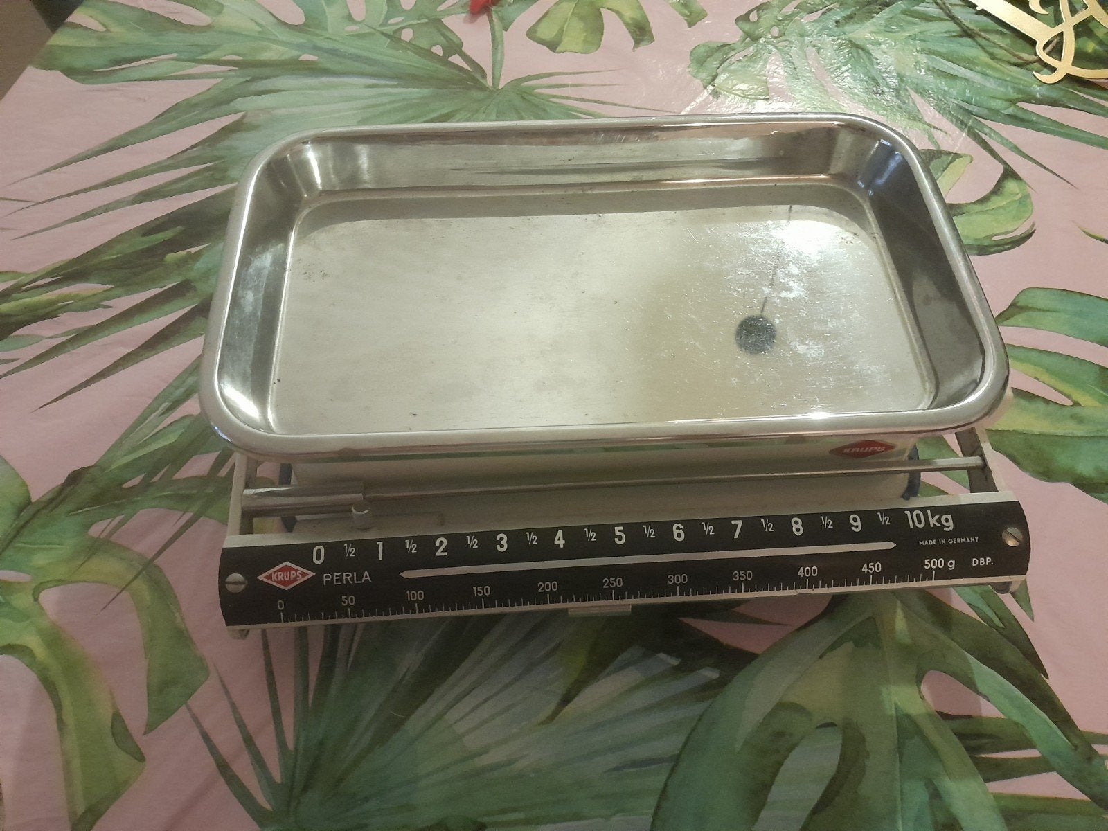 Vintage Krups Perla Keukenweegschaal - 10 kg, Ophalen of Verzenden