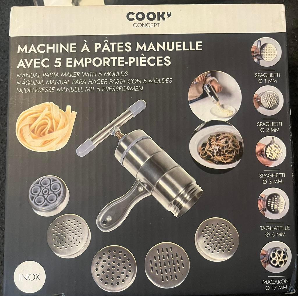 Nieuwe pastamachine, Huis en Inrichting, Keuken | Keukenbenodigdheden, Ophalen, Nieuw