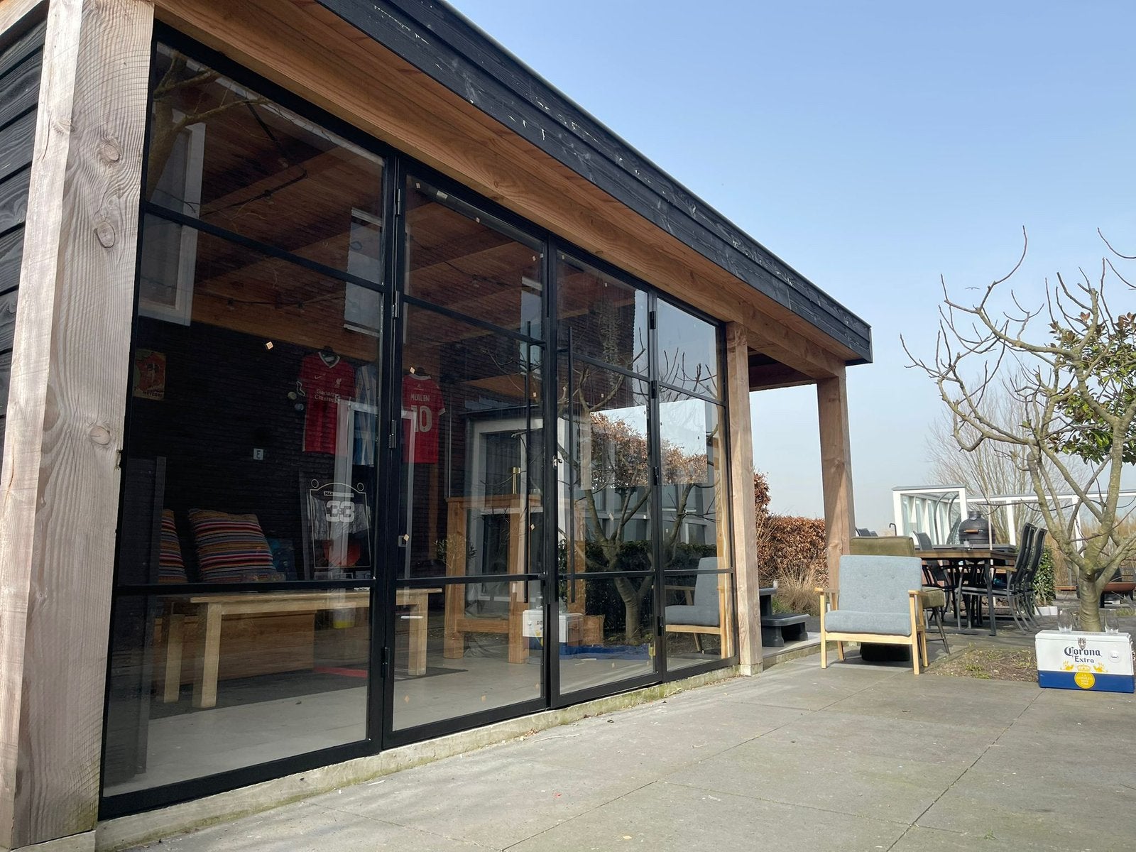 Tuinhuis , Hekwerken, Balkon hek, Terras hekken, Balustrade, Ophalen of Verzenden, Nieuw, Metaal, Overige typen