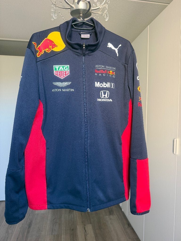 Max Verstappen Softshell jas 2x maat M en maat S nieuwstaat!, Ophalen of Verzenden, Zo goed als nieuw, Blauw, Puma