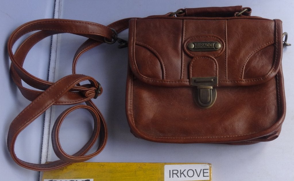 LEUK BRUIN TASJE * Biracci * CROSS OVER *, Verzenden, Nieuw, Bruin, Schoudertasje