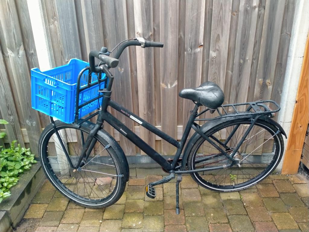 Giant damesfiets met versnellingen en brede banden, Ophalen, Gebruikt, Giant, Versnellingen