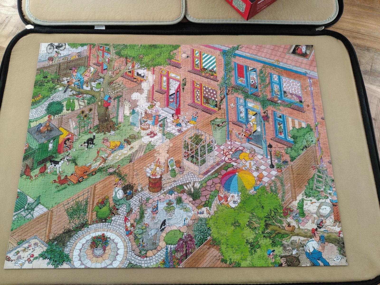 Jan van haasteren Neighbours, Hobby en Vrije tijd, Ophalen, 500 t/m 1500 stukjes, Zo goed als nieuw