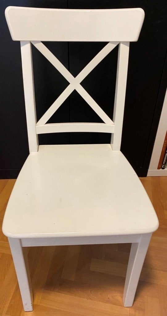 Ikea stoel, Ophalen, Gebruikt, Wit, Eén