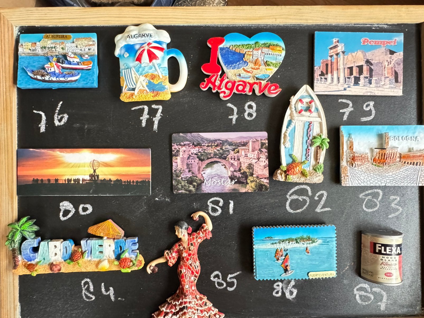 Koelkastmagneten diverse landen - Grote collectie, Ophalen of Verzenden, Gebruikt