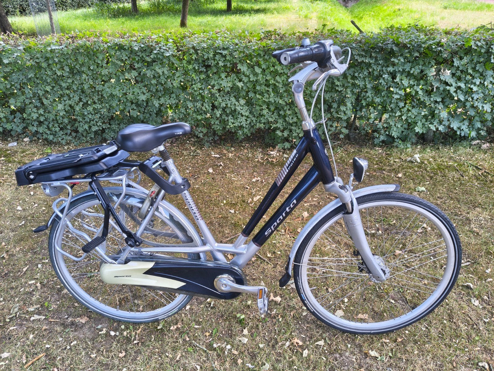 Sparta moederfiets met bobike kinderzitje, Ophalen, Sparta, 53 tot 56 cm, Versnellingen
