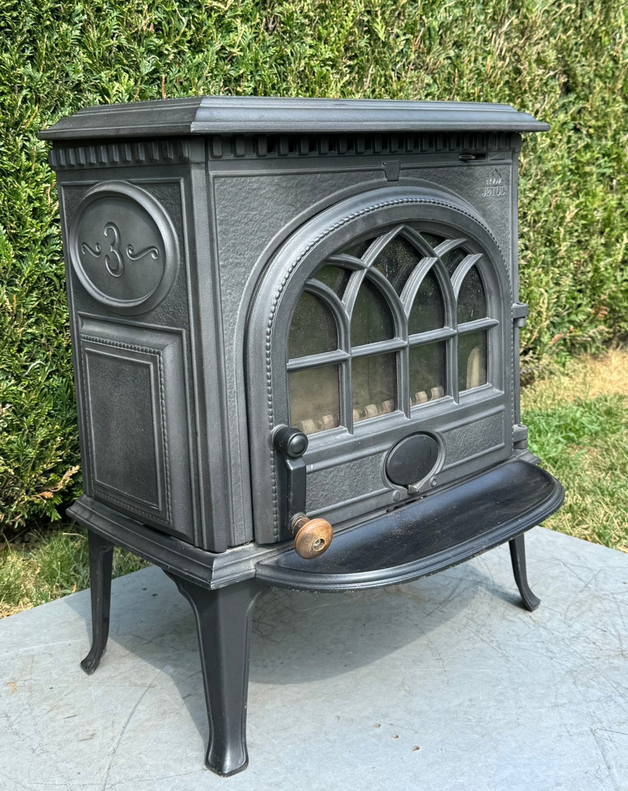 Houtkachel Jotul 3 uitstekende staat, Huis en Inrichting, Ophalen, Gebruikt, Hout, Houtkachel