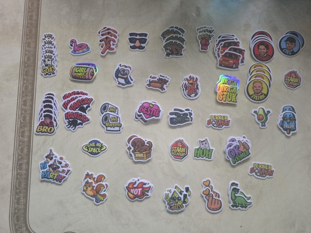 Jachtstickers, Verzamelen, Ophalen, Nieuw
