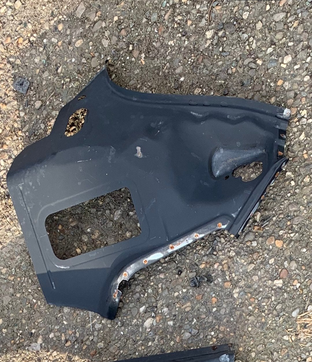 Vw Golf 7 5 deurs snijdeel achter scherm bagage koffer, Ophalen of Verzenden, Nieuw, Achter, Spatbord