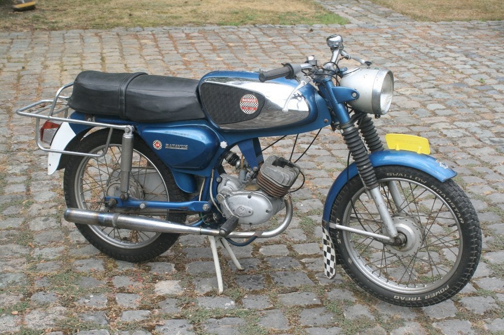 Mooie werkende brommer Batavus ts49, Ophalen, Maximaal 45 km/u, Batavus, 50 cc