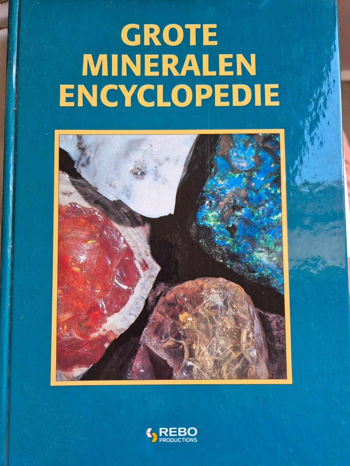 Grote Mineralen Encyclopedie - REBO Productions, Boeken, REBO Productions, Ophalen of Verzenden, Zo goed als nieuw, Los deel