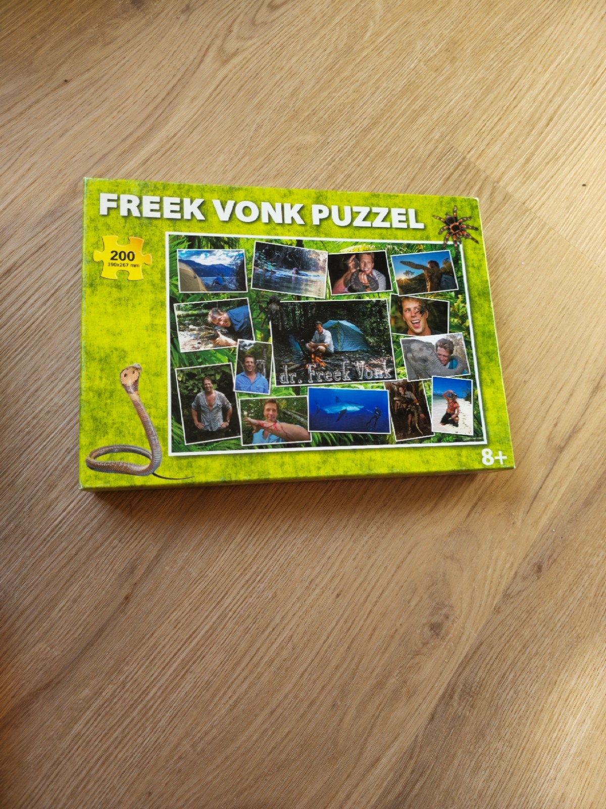 Freek Vonk Puzzel - 200 stukjes, Ophalen, Meer dan 50 stukjes, Gebruikt, 6 jaar of ouder