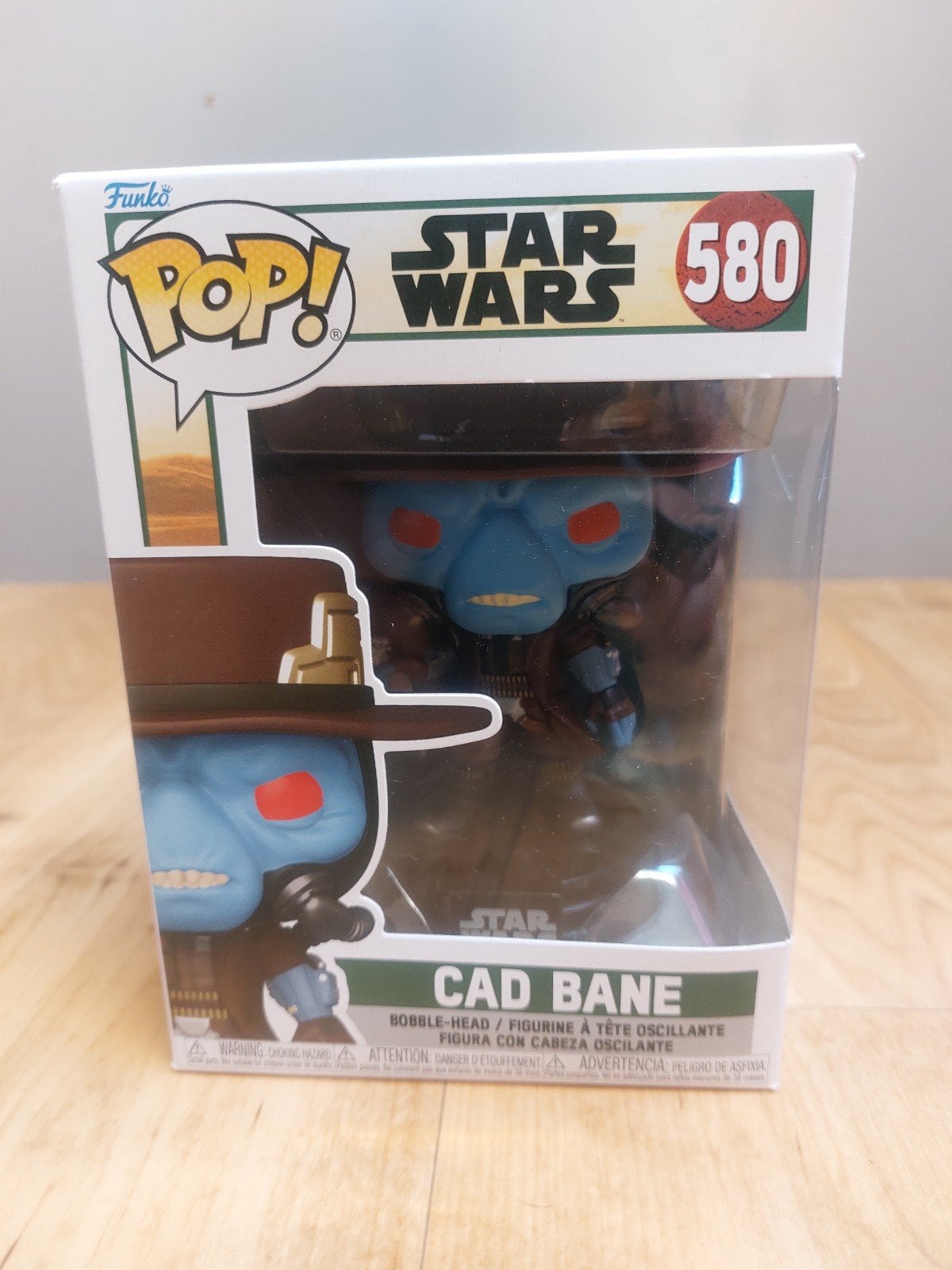 Cad Bane (Funko Pop) Star Wars #580, Ophalen of Verzenden, Zo goed als nieuw