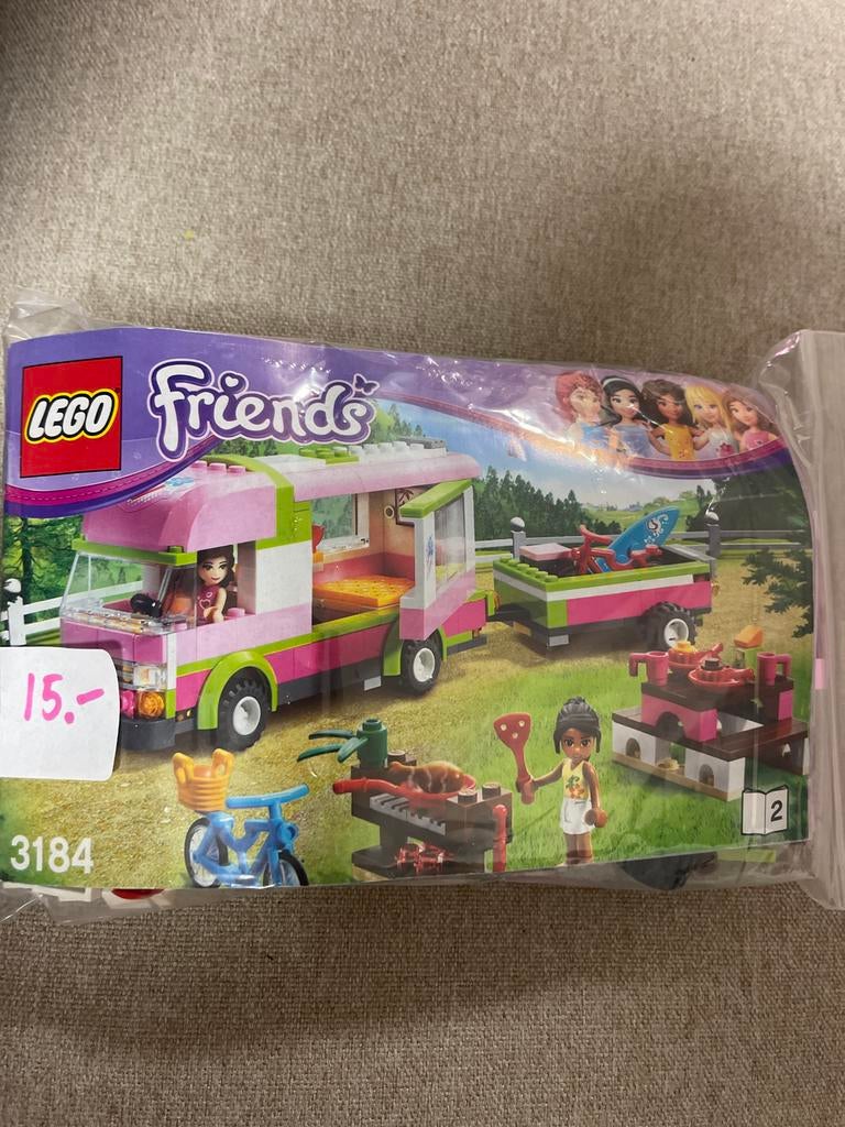 LEGO Friends 3184 Avontuurlijke Camper - Complete Set, Verzenden, Gebruikt, Complete set, Lego