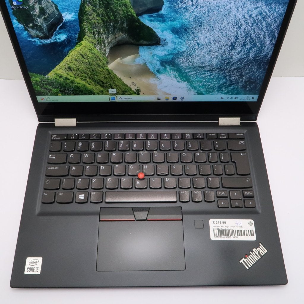 Lenovo X13 Yoga Gen 1 i5/ 8GB/ 512GB/ Touchscreen, Lenovo, Zo goed als nieuw, Support@lenovo.com, Lenovo Group Limited
1009 Think Place
Morrisville, NC 27560
USA