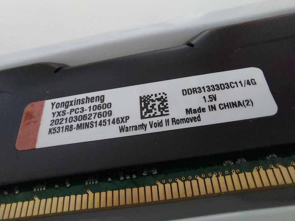 DDR3 1333 geheugen (PC3-10600), 1333 MHz, Nieuw, DDR3, Ophalen of Verzenden