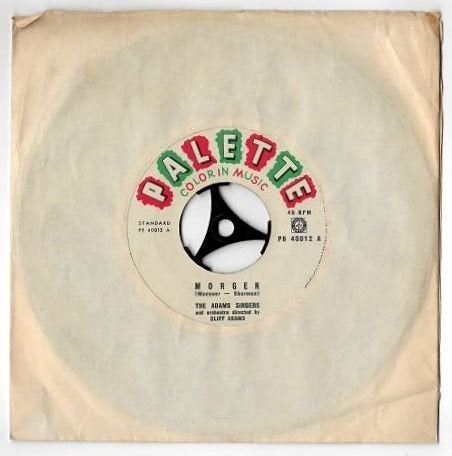 the adam singers: morgen, Ophalen of Verzenden, Gebruikt, Pop