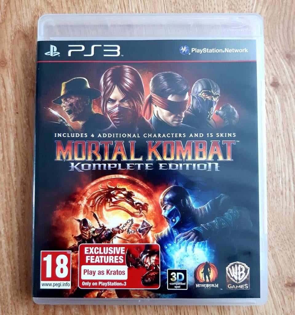 Mortal Kombat Komplete Edition - PS3, Ophalen of Verzenden, Vechten, Vanaf 18 jaar, Online