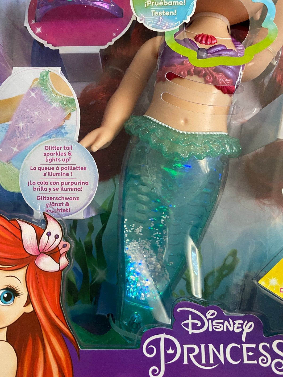 Disney Princess Sing & Sparkle Ariel pop - Nieuw in doos, Ophalen, Nieuw, Overige typen