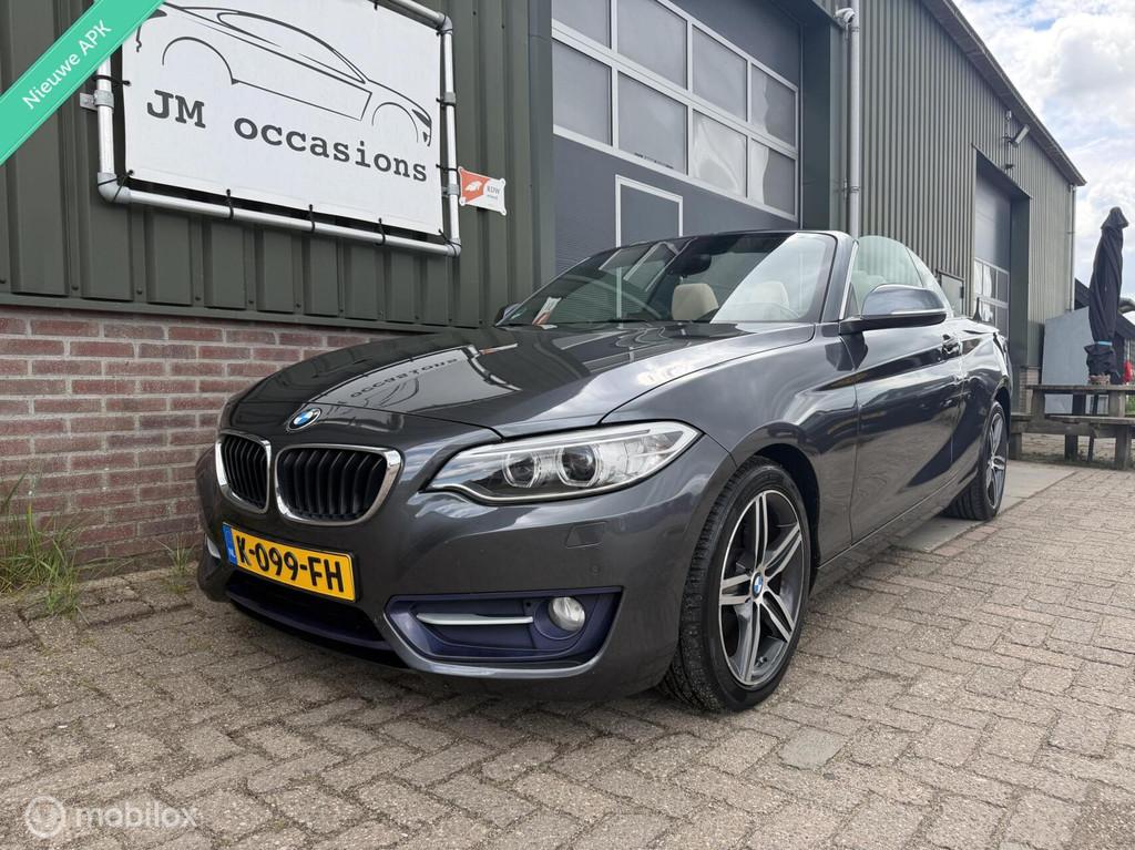 BMW 2-serie Cabrio 230i High Executive|Leder|Camera|Cruise|, Auto's, BMW, Automaat, 1998 cc, Achterwielaandrijving, Gebruikt