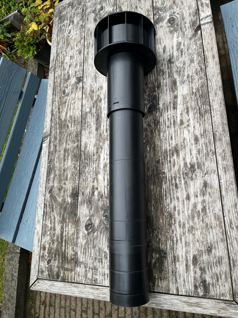 Ubbink Multivent 313 dakdoorvoerset voor plat dak, Ophalen, Nieuw, Afzuiger